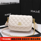 CoknamKtevm包包女士新款單肩斜挎大牌輕奢侈品牌七夕情人節生日禮物女友老婆 米白-禮盒包裝（生日禮物送女友老婆）