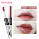 露華濃（Revlon）持久鎖色雙頭唇彩口紅不掉色不沾杯唇蜜唇釉女士化妝品女彩妝美妝 320#鹿褐色