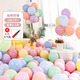 多美憶氣球生日裝飾六一兒童節(jié)禮物派對(duì)婚房室內(nèi)布置氣球套裝100+氣筒