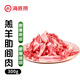 HI 海底撈內(nèi)蒙羔羊肋間肉300g/袋 原切 手工切條 羊肉肋條肉炒菜 燒烤國(guó)產(chǎn)