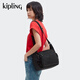 凱浦林【新年情人節禮物】kipling新背提包斜挎牛角包|GABBIE/GABB系列 GABBIE M-黑底字母印花