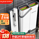 佳幫手平板拖把40cm2布家用一拖凈免手洗2025帶桶一套墩布拖布拖地神器