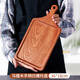 多功能家用烏檀木原木整木披薩托盤(pán)水果盤(pán)寶寶輔食餐盤(pán)牛排板菜板 烏檀木手柄凹槽托盤(pán)36*18