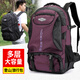 袋鼠背包男旅行包雙肩包大容量書(shū)包戶(hù)外旅游登山包 紫色