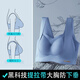 潤微提拉女王內(nèi)衣女大胸顯小春夏款收副乳防下垂調(diào)整型文胸 提拉王后-鳶尾藍(lán) M （80BCDEF）