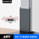 頓閣鋁合金一體成型啞口套陽臺無縫極窄門套線埡口套雙包套包邊門窗套 【頓閣】金屬灰【雙包埡口套】 260面寬雙包埡口套【適用220-237以內墻體