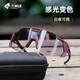 蘭帕達防霧變色戶(hù)外運動(dòng)騎行眼鏡防風(fēng)護目鏡戶(hù)外男女士跑步登山自行車(chē) 【智能變色】豆蔻紫-日夜可用