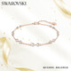 施華洛世奇（SWAROVSKI）Remix 手鏈?zhǔn)骤C手鏈女生日禮物女5664055