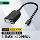 北山雀 主動(dòng)式mini DP轉(zhuǎn)DVI母 高清轉(zhuǎn)接頭 接電腦顯卡電視顯示器轉(zhuǎn)換器線 主動(dòng)式迷你dp轉(zhuǎn)DVI BSQ-ZD062