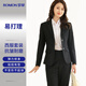 羅蒙女士西服套裝西裝職業(yè)裝韓版修身正裝商務面試工作通勤西裝外套