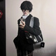 南小鳥雨宮蓮cos服 女神異聞錄新島真動漫周邊手辦C服漫展cosplay 雨宮蓮cos服（含眼鏡） M建議（105-115斤）