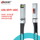 ADOP萬兆有源光纜 10G/40G/100G有源AOC光纖 高速RoCE線纜QSFP堆疊直連線 數(shù)據(jù)中心5G基站低延遲高帶寬 SFP-10G-AOC【光纖】 20米