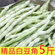白豆角蕓豆角四季豆現摘白架豆白不老新鮮蔬菜 5斤【順豐快遞】