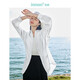 茵曼萊賽爾天絲女裝輕薄襯衫2025夏季新品襯衣上衣 經(jīng)典款-霜白色 XL