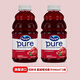 優(yōu)鮮沛（Ocean Spray）美國進(jìn)口OceanSpray優(yōu)鮮沛蔓越莓果汁飲料可調雞尾酒網(wǎng)紅酸飲品 蔓越莓純果汁 946mL*2瓶