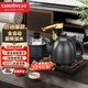 金灶（KAMJOVE）自動(dòng)上水電熱水壺全自動(dòng)上水壺恒溫壺電水壺?zé)畨夭杈唠姴锠t全智能茶臺(tái)燒水壺一體 0.9L K9（硯墨黑）