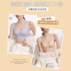 莫代爾無痕內(nèi)衣女小胸聚攏提拉收副乳防下垂胸罩運(yùn)動(dòng)美背心式無鋼圈文胸 淺藍(lán)+奶膚【兩件裝更劃算】 M 【推薦95-110斤】