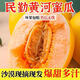 饞半仙甘肅民勤蜜瓜新鮮香瓜甜瓜水果黃河蜜瓜沙漠黃金蜜脆甜金紅寶頭茬 2枚裝 凈重4.5-5斤