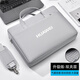 東赫適用于華為matebook14電腦包HUAWEI華為MateBook D14/15 XPro筆記 灰色+HUAWEI標 升級版雙夾層 14英寸 38*27.5*7