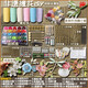 山頭林村纏花材料包 非遺纏花發(fā)簪手工diy絨絲線材料包紙模免裁剪新手一整套古風頭飾 升級【49件套】26色絲絨+14款頭飾+工具 非遺纏花diy頭飾
