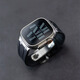 美定適用AppleWatch10X表帶Ultra/2代橡樹AP液態(tài)硅膠iwatch8S9蘋果手表帶 黑表帶+銀蝴蝶扣  送【保護(hù)殼+水凝膜*2】 49mm(iwatch ultra/2代)