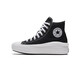 匡威（Converse）女子 ALL STAR系列 厚底高幫松糕帆布鞋 568497C 36碼US5.5碼