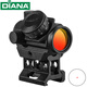 DIANA1x22高透版虹膜全息內(nèi)紅點(diǎn)瞄準(zhǔn)鏡快速尋鳥鏡光學(xué)瞄準(zhǔn)器增高瞄