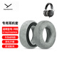 墨頓 適用拜雅DT700 ProX耳罩拜亞動(dòng)力DT900PRO X頭戴式降噪耳機(jī)套beyerdynamic海綿套頭梁保護(hù)套配件 灰色絨布耳套一對(duì)【自帶卡扣】