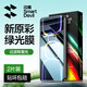 閃魔 【銷量款】適用紅米k60鋼化膜 k60pro高清全玻璃防爆冠軍版通用防指紋防手汗防摔手感順滑 【綠光版|護眼膜】2片+神器 真機開模貼壞包賠