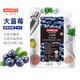 ANDROS草莓顆粒果醬安德魯芒果水蜜桃樂桃桃果粒醬1kg西點奶茶飲品專用 大藍莓
