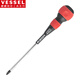 VESSEL威威 No.220球形手柄螺絲刀 葫蘆柄十字帶磁螺絲批改錐 PH2X150mm