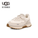 UGG秋季男士時(shí)尚舒適輕便簡(jiǎn)約低幫厚底復古老爹休閑鞋1167070 CERA | 陶土褐白色 42