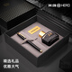 英雄（HERO）鋼筆  新年禮物E706商務(wù)禮盒辦公簽字筆?男女生日禮物銥金筆墨水套裝?F尖?黑色