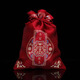 喜當(dāng)當(dāng)喜糖袋子結(jié)婚專(zhuān)用婚禮糖果袋布袋禮袋喜袋婚慶喜糖盒子回禮包裝袋 印花吾家有喜喜糖袋 中號(hào)約13*18cm（10個(gè)）