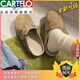 卡帝樂(lè )鱷魚(yú)（CARTELO）官方真皮軟皮勃肯鞋女新款男女拖鞋平底外穿釣魚(yú)包頭半拖鞋博肯鞋 卡其色升級版88%買(mǎi)家選擇 38