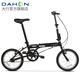 大行（DAHON）KT610折疊自行車16英寸單速男女學(xué)生上班上學(xué)城市通勤單車 黑色