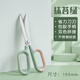 得力紐賽省力剪刀辦公不銹鋼高顏值家用剪子兒童學(xué)生手工專(zhuān)用手工剪紙美工剪多功能剪 【中號】155mm/青檸抹茶