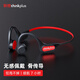 聯(lián)想 x3pro骨傳導(dǎo)耳機(jī) 藍(lán)牙耳機(jī)跑步運(yùn)動(dòng)開(kāi)放式無(wú)線不入耳佩戴掛耳式騎行 超長(zhǎng)續(xù)航防水適用于蘋(píng)果華為 黑紅色