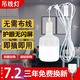 天蝸（Teamwork）家用LED插座簡易E27帶插頭開關線超亮節(jié)能電燈泡懸掛式螺口燈座 5米線+30瓦超亮燈泡