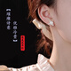 紅妝諾 送對象禮物女925銀鳶尾花耳釘耳環(huán)新款養耳小眾高級感氣質(zhì)女飾品 E3438鳶尾花耳釘一對 女生時(shí)尚生日禮物