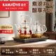 金灶（KAMJOVE）煮茶器噴淋式自動(dòng)上水電茶爐燒水壺恒溫一體茶臺電水壺保溫煮茶壺 0.8L 金灶H9A煮茶爐提梁款 20*37