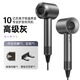 光速博士（Dr.Flash）高速吹風(fēng)機(jī)家用靜音負(fù)離子大功率電吹風(fēng)恒溫不傷發(fā)吹風(fēng)筒 快速干發(fā)護(hù)發(fā)養(yǎng)發(fā)數(shù)顯低噪 大風(fēng)量【星空灰】（送風(fēng)嘴+掛架+貼紙）