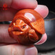 萬(wàn)舟鯨巴西大橄欖核雕刻富甲天下大核手把件男女手球富甲一方 35x47mm(富甲天下)一對