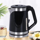 110v伏電熱水壺家用燒水壺熱水壺全自動(dòng)煮水壺開(kāi)水瓶出口美國日本 2L 黑/美規110V美國日本2插加拿大
