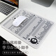 鐳拓（Rantopad）H1+ 辦公快捷鍵鼠標(biāo)墊電腦WPS常用快捷鍵桌墊小號(hào) 煤球