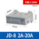 正泰（CHNT）電動(dòng)機綜合保護器JD-8三相380v電機220v過(guò)載過(guò)流電流缺相斷相 JD-8 2A～20A