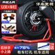 摩托車起車架便攜重機車起落升降修理工具前后輪支撐封車停駐車架 后輪C款紅【U叉+車釘】停車更穩(wěn)