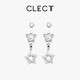 Clect珂里三件套耳釘女時(shí)尚氣質(zhì)耳飾套裝簡(jiǎn)約優(yōu)雅時(shí)尚生日禮物送女友