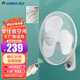 格力（GREE）壁扇壁掛式電風(fēng)扇掛墻式家用預約餐廳客廳遙控墻壁扇搖頭辦公室宿舍餐廳食堂商鋪工程2024 【白色三葉遙控】FB-4001B