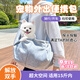 甜苗苗狗包外出便攜包貓咪寵物外出門(mén)斜跨包背包旅行遛小型犬貓咪單肩包 寵物外出便攜包【灰色】 適用于【15斤以?xún)取康呢堖涔饭? title=